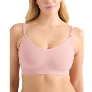 Knix Pink/Rose Water Good To Go Seamless Wireless Bra Size XL